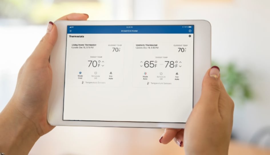 Thermostat control in Rockford